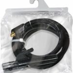 ELECTRODE HOLDER WITH CABLE - 200A - 16MM² - 4M - CONNEC 10/25 MM²