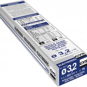 70 RUTILE ELECTRODES - STEEL- TYPE GY38 - Ø3.2 GYS