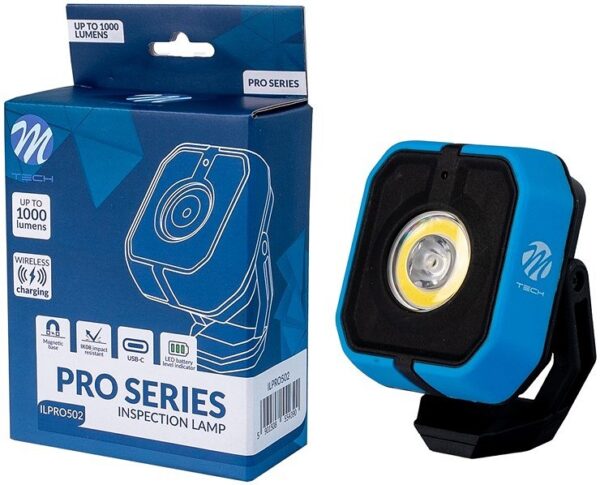 KANDELAMP LED 10W + 3W COB AKUGA M-TECH