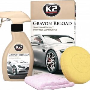 K2 GRAVON RELOAD KERAAMILINE HOOLDUS- JA KAITSEVAHA 250ML/PIHUSTI KOMPLEKT