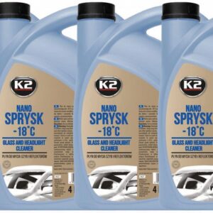4X4L K2 NANO SPRYSK -18°C KLAASIPESU NANOOSAKESTEGA 4L (ETANOOL) TALVINE
