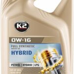 K2 HYBRID 0W16 FULL SYNTHETIC 5L (TÄISSÜNT.)