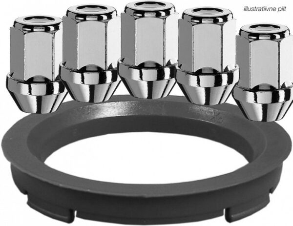 MUTTER M12X1.50/34/19 5TK. + 67.1-60.1 1TK. CMS Z57