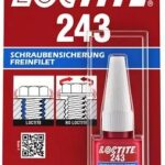 LOCTITE 243 KEERMELIIM (KESKMISE TUGEVUSEGA) ROHELINE 5ML/PUDEL