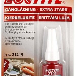 LOCTITE 2701 KEERMELIIM (SUURE TUGEVUSEGA) ROHELINE 5ML/PUDEL
