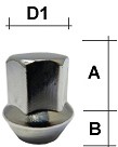 MUTTER M10X1.25/26/17 (KINNINE. P26. CH17) KOONUSE MAX DIAM 22.5MM. KÕRGUS 11.5