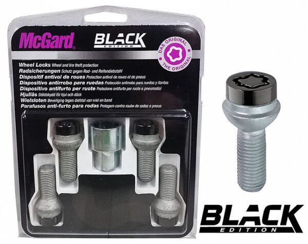 LUKUSTUSP. MCGARD (BLACK) PK14X1.50/45/17 (PALL. R14. P45. CH17)