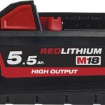 VARUAKU M18 HB5.5 5.5AH REDLITHIUM HIGH OUTPUT MILWAUKEE