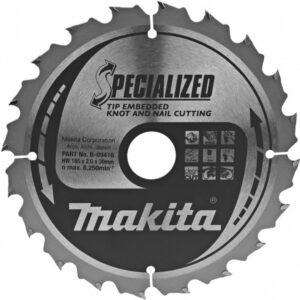SAEKETAS HM 185X30X2.0MM. Z-20. NAELTEGA PUIT MAKITA