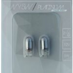 12V T10 PIRN 5W WY5W PLATINUM CHROME POWERTEC BLISTER 2TK M-TECH