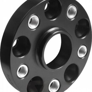 DISTANTSPLAADID 2TK (SPACER) 25MM. 5X112 (66.6) (MER) 14X1.5 POLTIDEGA KINNITUS. MUST