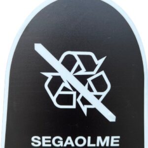 KLEEBIS KONTEINERILE "SEGAOLME" HALL 20X20 CM JNK